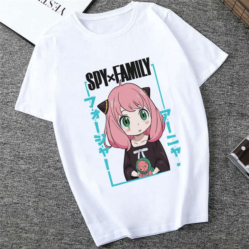 Spy X Family Anya White Tshirt