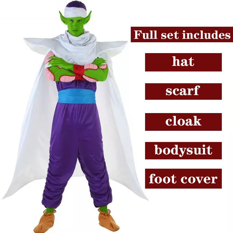 Dragon Ball Cosplay Costumes – Goku, Piccolo & Master Roshi Halloween Outfits