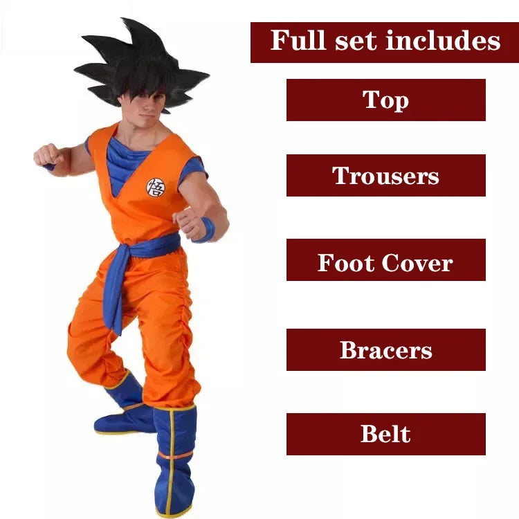 Dragon Ball Cosplay Costumes – Goku, Piccolo & Master Roshi Halloween Outfits