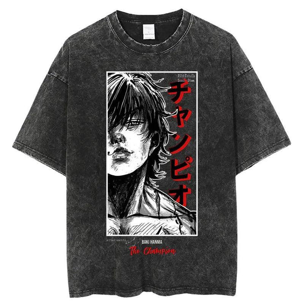 Baki T-Shirt | Grappler | Anime Street Style