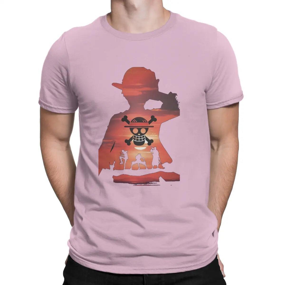 Luffy Multicolor T-Shirt t shirt Anime Street Style