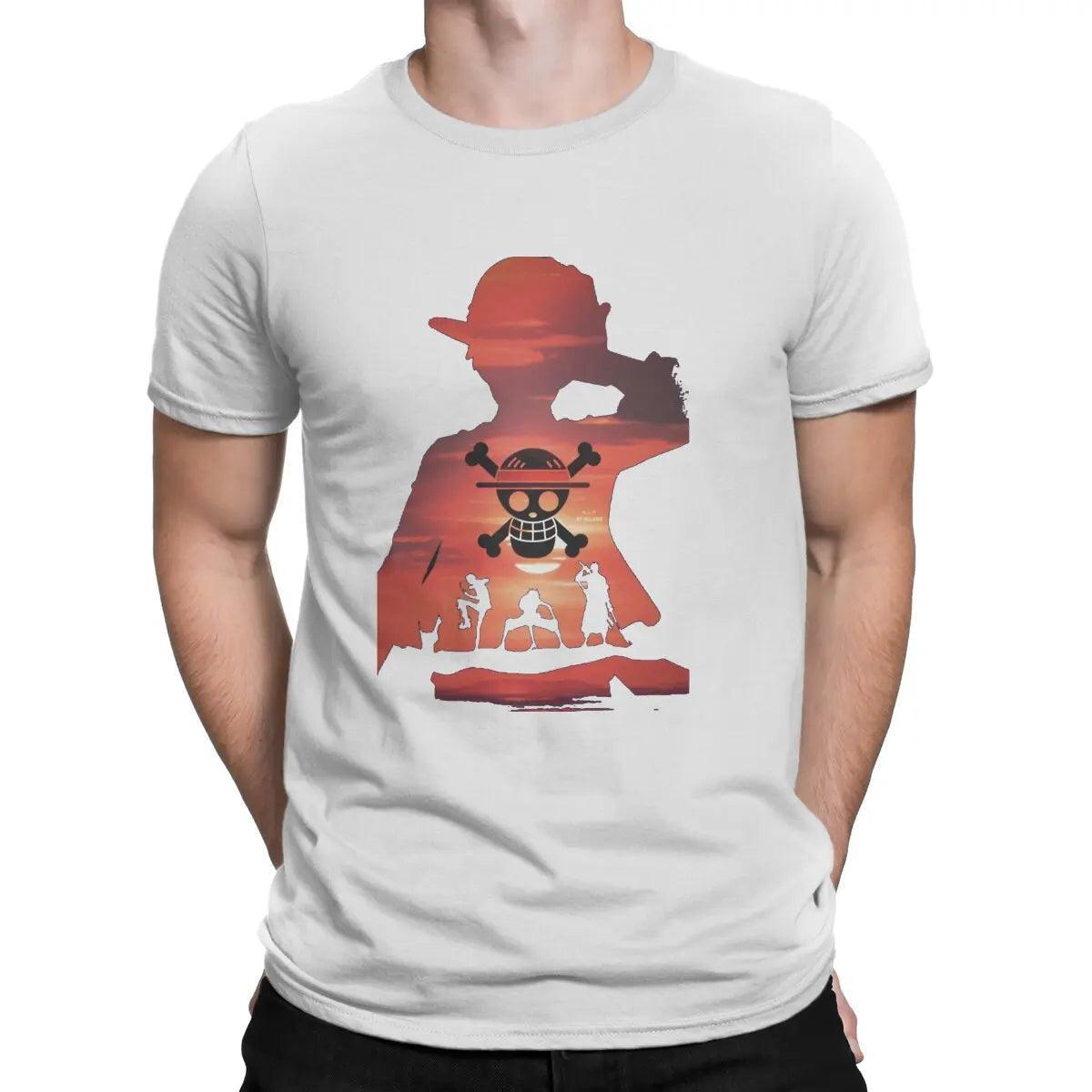 Luffy Multicolor T-Shirt t shirt Anime Street Style