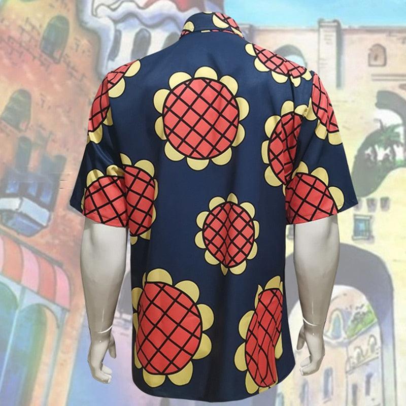 One Piece Hawaiian Shirt Short sleeve shirt Anime Street Style