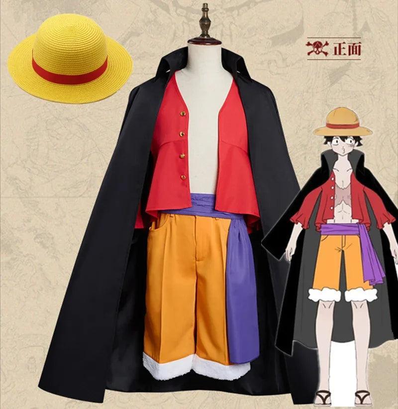 One Piece Luffy Cosplay Costume Cosplay costume Anime Street Style