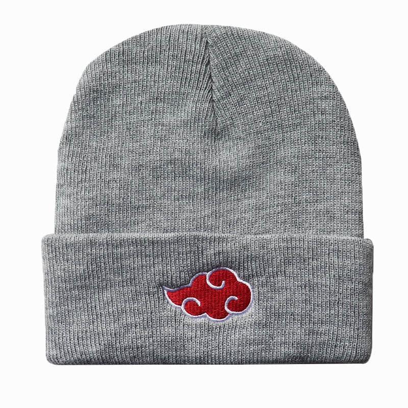 Naruto Beanie | Akatsuki Beanie beanie Anime Street Style Gray One Size