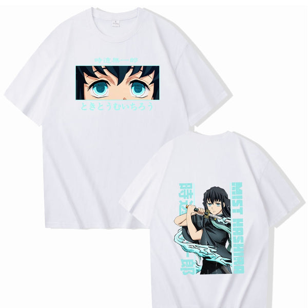 Demon Slayer Tokito Muichiro Tshirt white