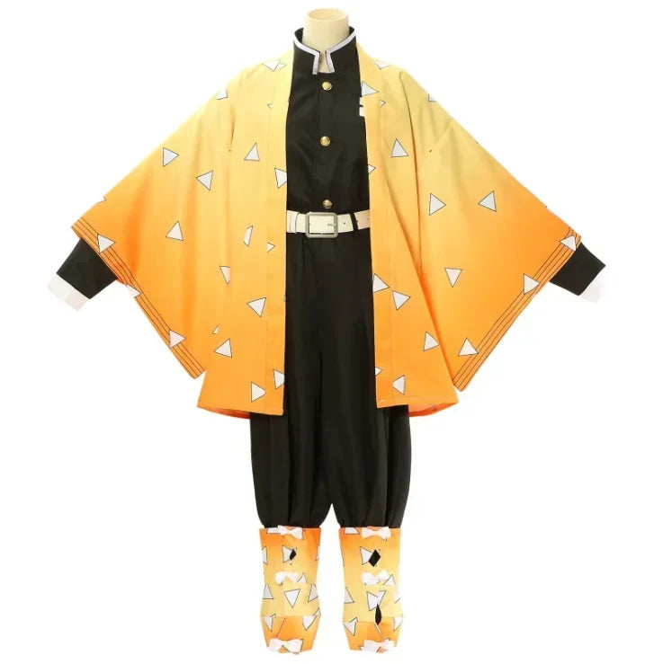 Zenitsu Agatsuma Cosplay Costume – Kids & Adults