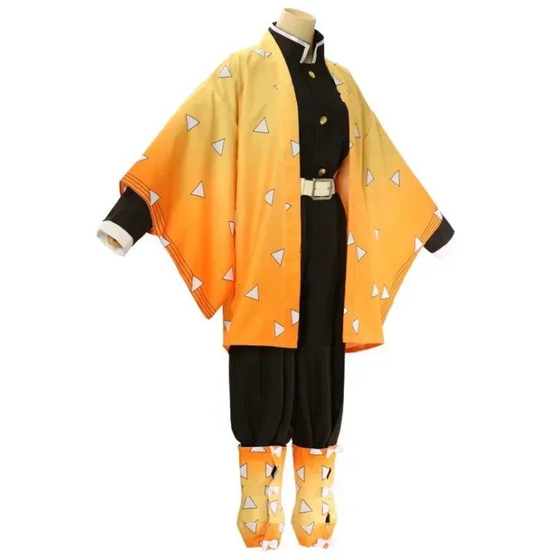 Zenitsu Agatsuma Cosplay Costume – Kids & Adults