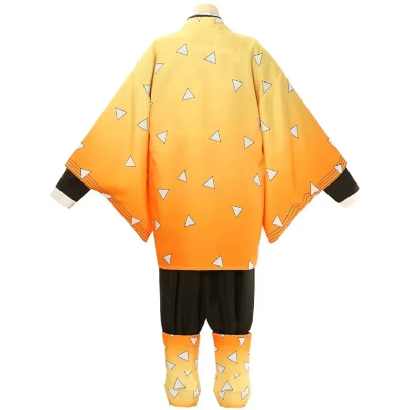 Zenitsu Agatsuma Cosplay Costume – Kids & Adults