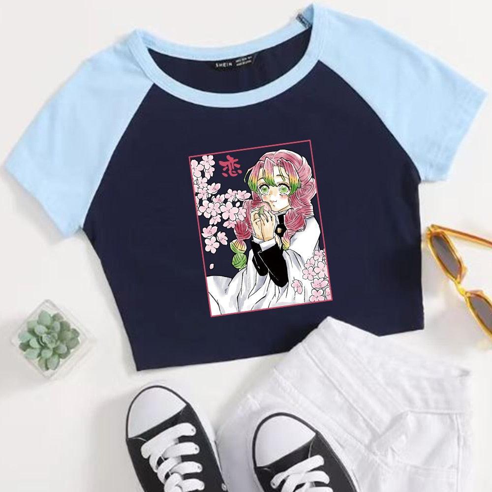 Demon Slayer Crop Top | Mitsuri