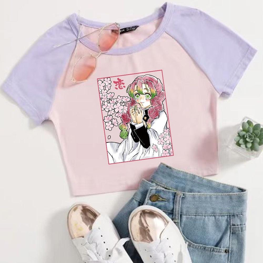 Demon Slayer Crop Top | Mitsuri