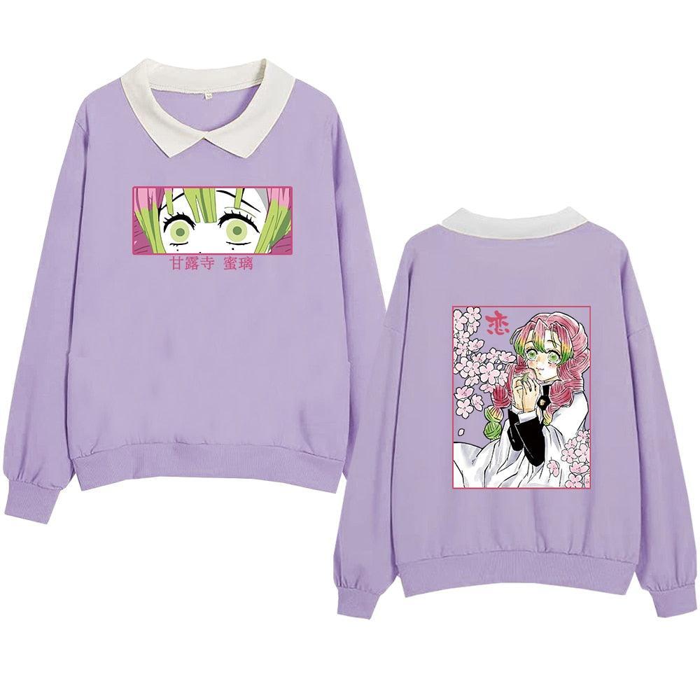 Demon Slayer Sweatshirts | Mitsuri & Iguro