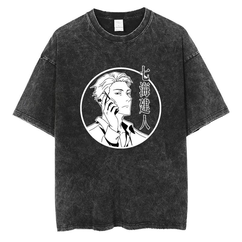 Jujutsu Kaisen Nanami Vintage T-shirts