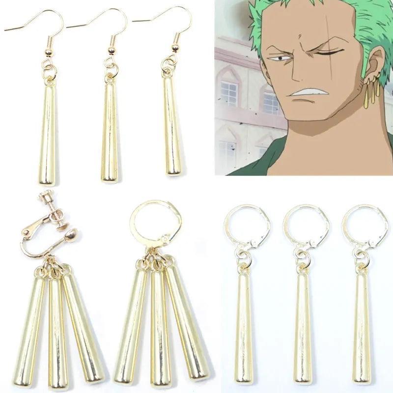 One Piece Roronoa Zoro Earrings