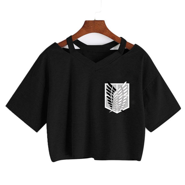 Attack on Titan Wings of Freedom Crop Top