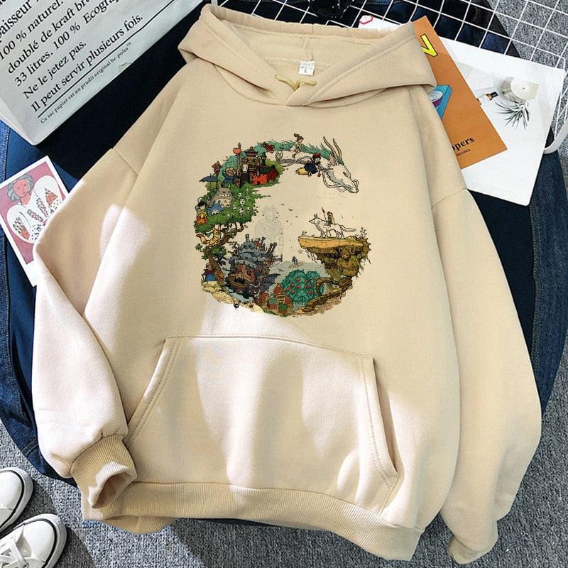 Studio Ghibli Hoodie 15 Patterns