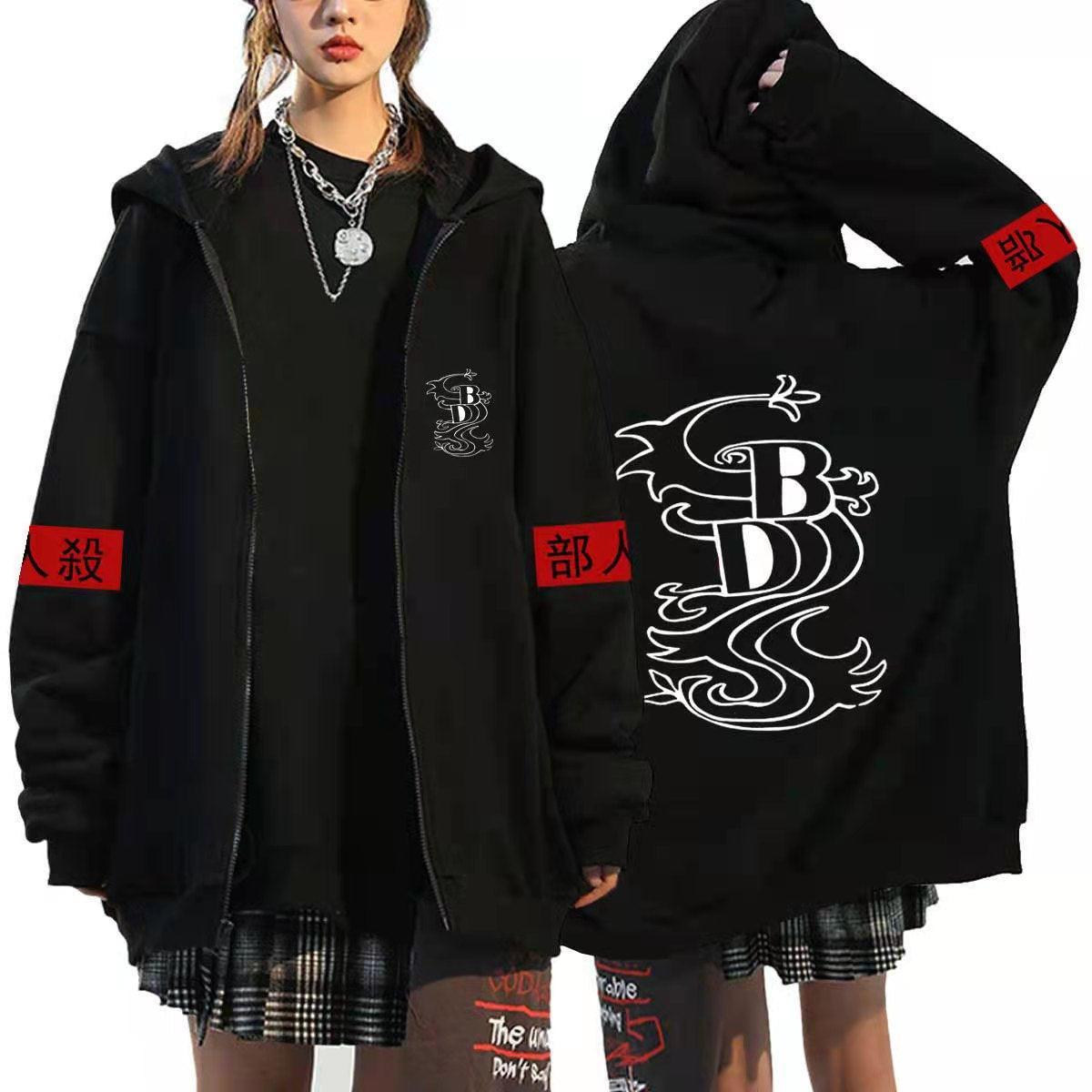 Tokyo Revengers Black Hoodie | Unisex Anime Streetwear